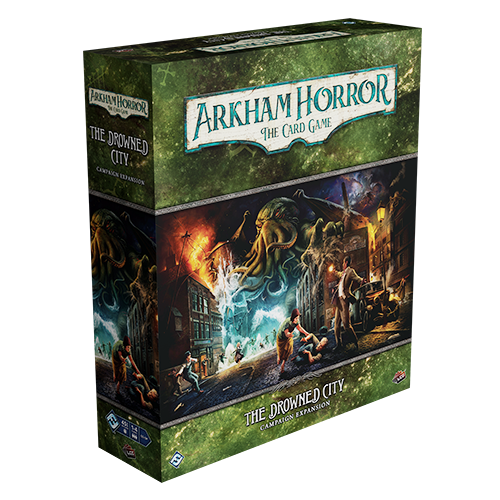 Arkham Horror LCG: The Drowned City Campaign Expansion – STRATEGIES Games &  Hobbies