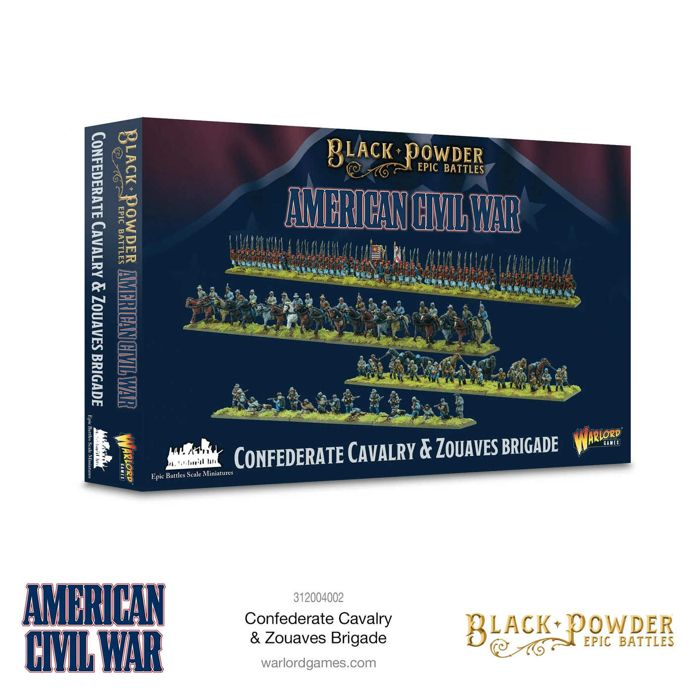 ACW Confederate Cavalry & Zouaves Brigade