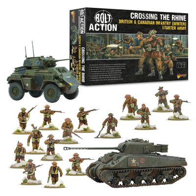 British Crossing the Rhine' - British & Canadian infantry (Winter) Starter Army