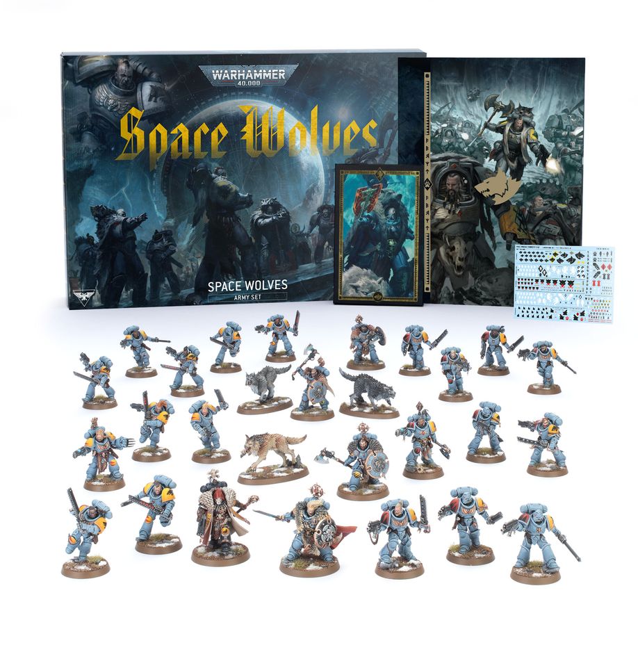 SM Space Wolves: army set – STRATEGIES Games & Hobbies