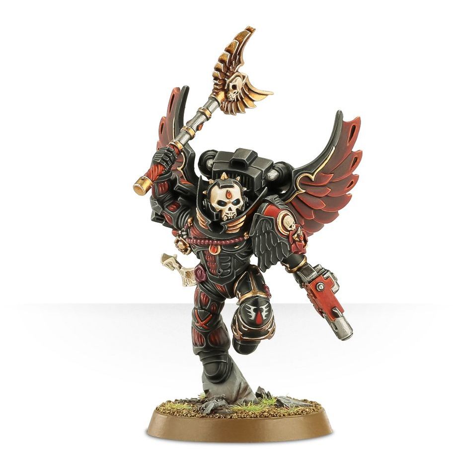 SM Blood Angels: Chaplain With Jump Pack