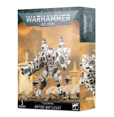 T'AU Empire: XV104 Riptide Battlesuit
