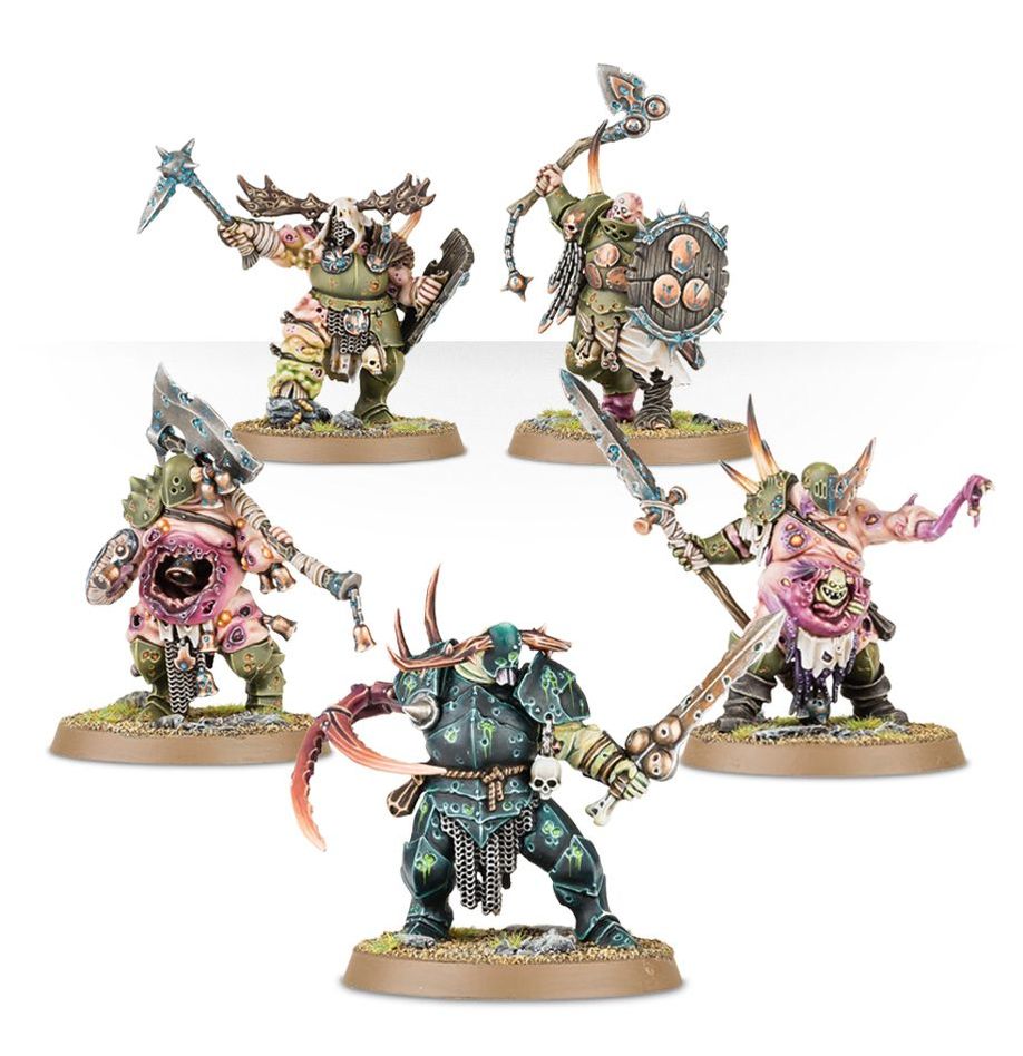 Chaos Nurgle: Putrid Blightkings