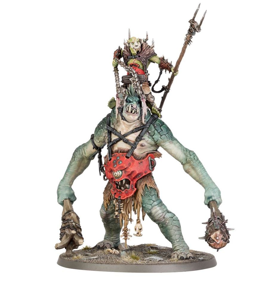 Orruk: Breaka-boss on Mirebrute Troggoth