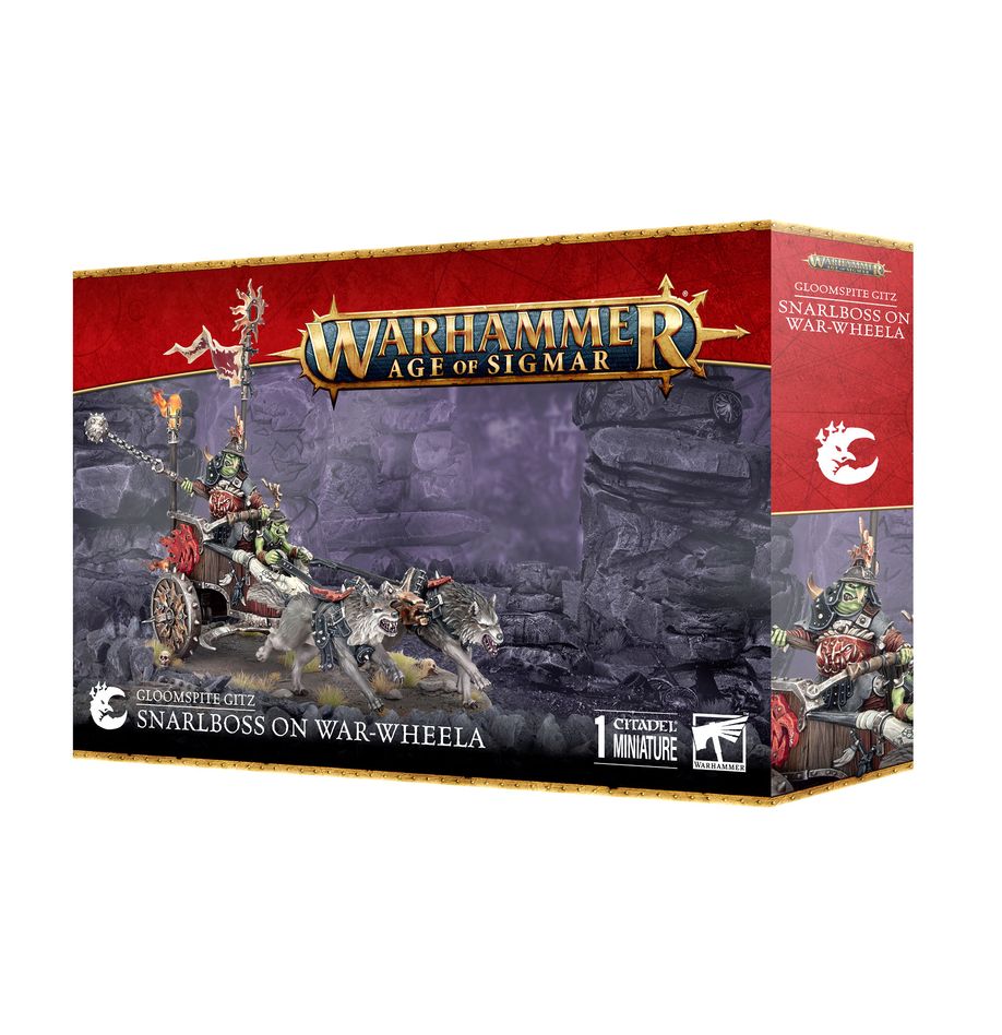 Gloomspite: Snarlboss on War-Wheela