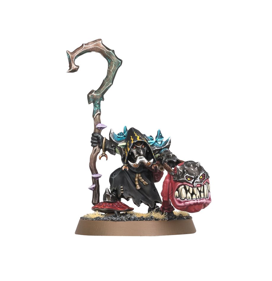 Gloomspite: Squigboss with Gnasha-squig