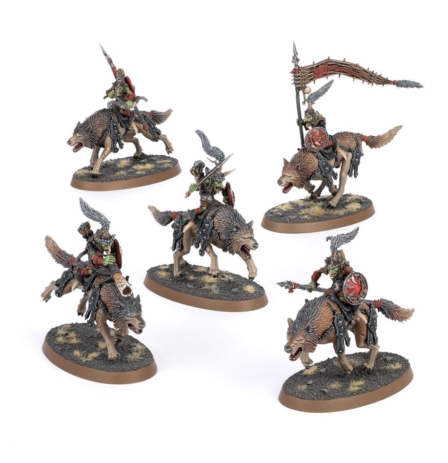 Gloomspite: Snarlfang Riders