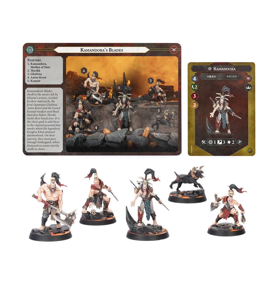 Warhammer Underworlds: Kamandora's blades