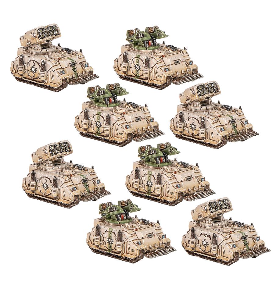 Legions Astartes: Whirlwind and Scorpius Missile Tank Squadrons