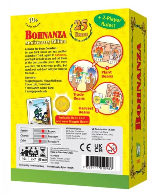 Bohnanza - 25th Anniversary Edition