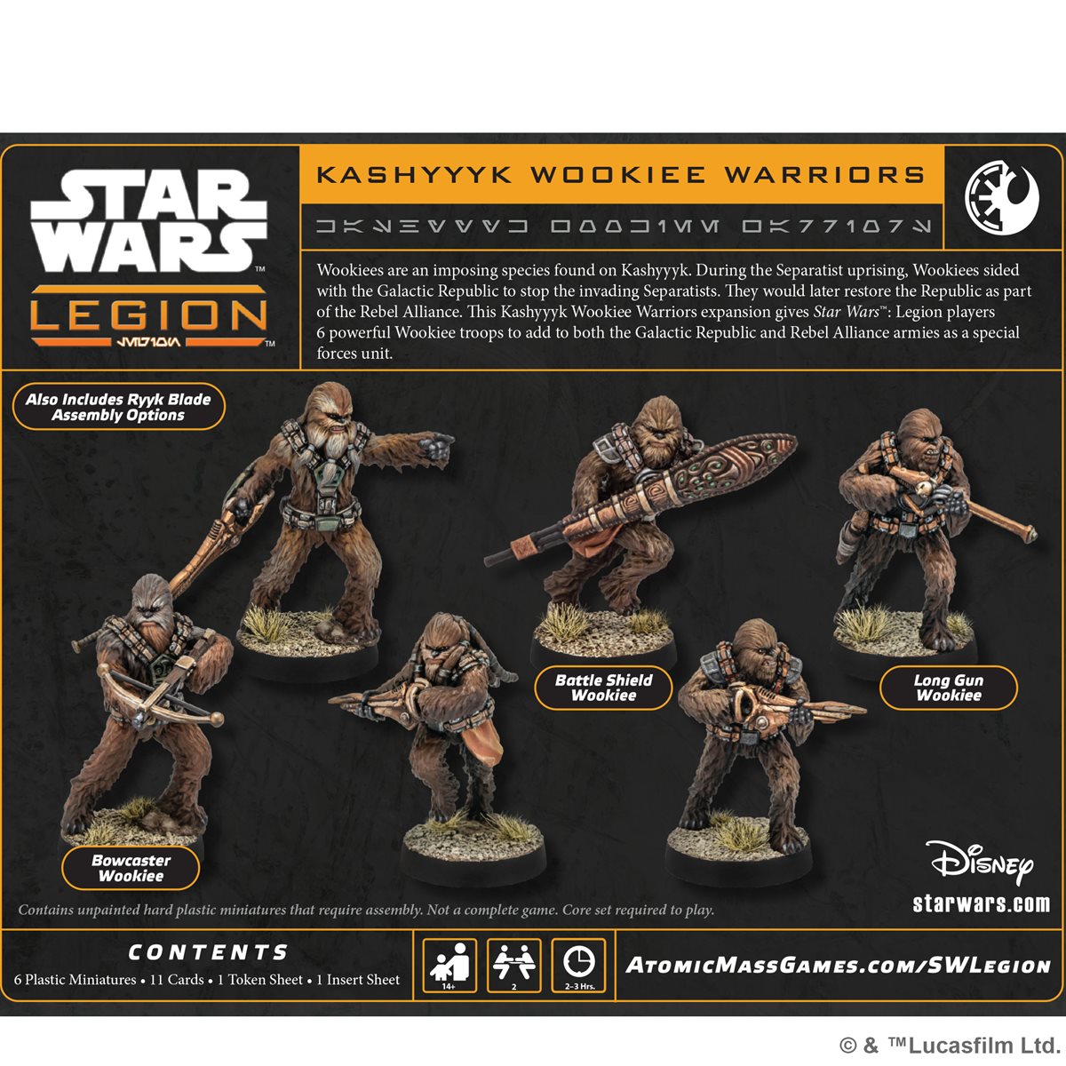 Galactic Republic Kashyyk Wookie Warriors Unit Expansion
