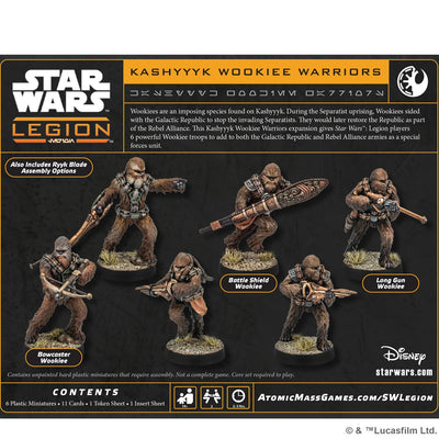 Galactic Republic Kashyyk Wookie Warriors Unit Expansion