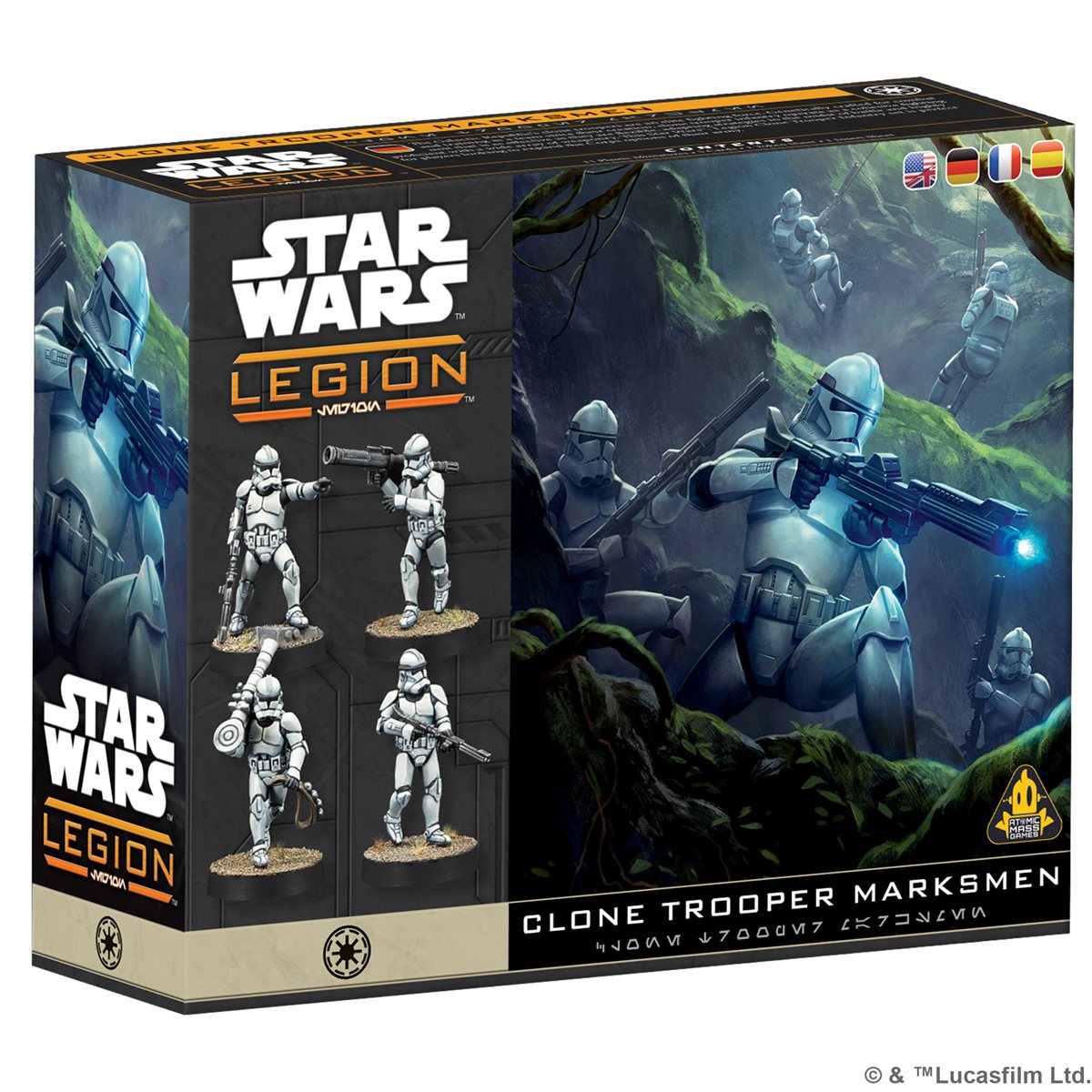 Galactic Republic Clone Trooper Marksmen