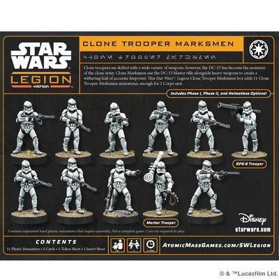 Galactic Republic Clone Trooper Marksmen
