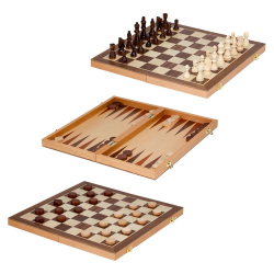 Chess/Checkers/Backgammon Folding 15"