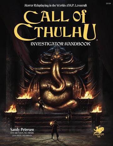 CALL OF CTHULHU INVESTIGATOR HANDBOOK