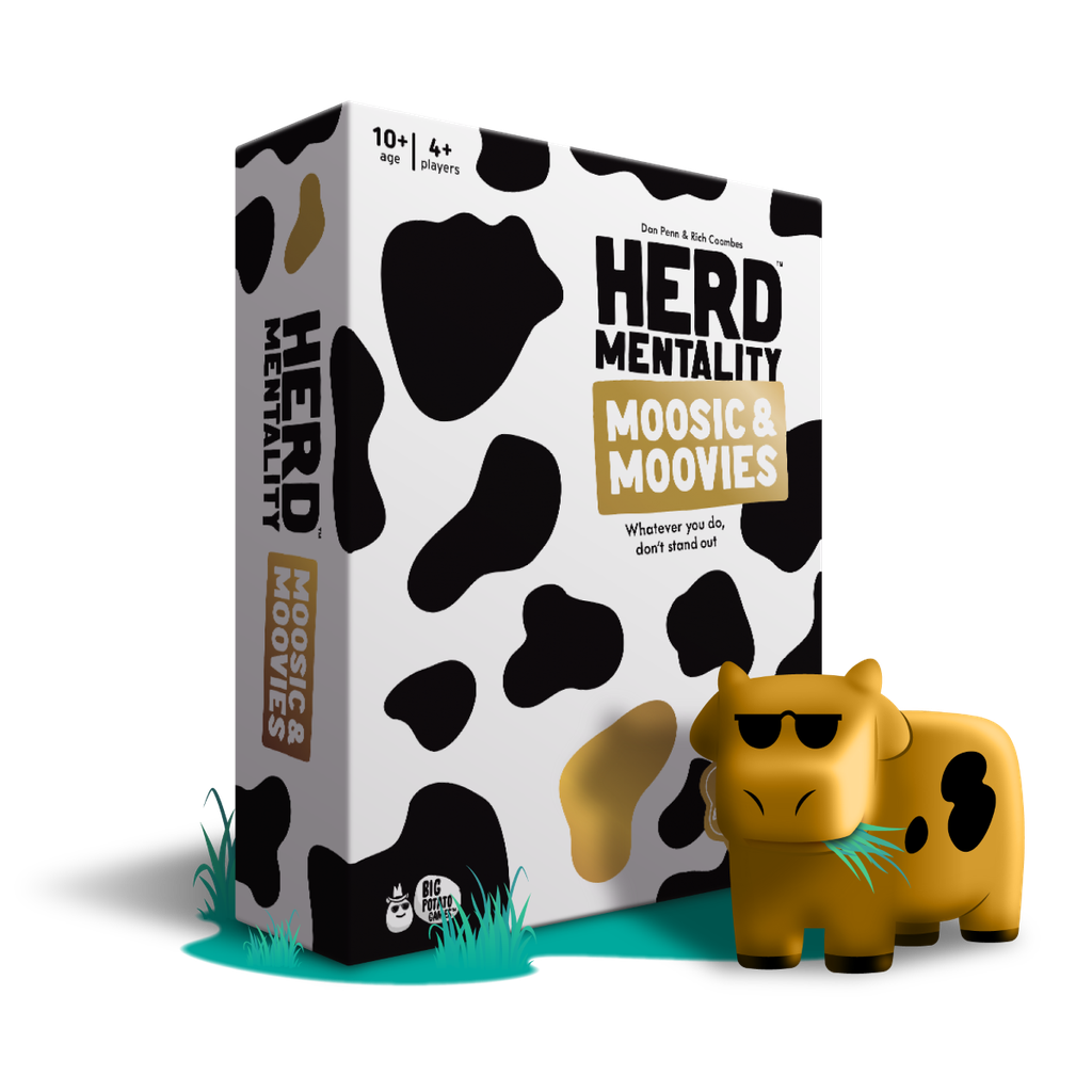 Herd Mentality : Moosic & Moovies – STRATEGIES Games & Hobbies