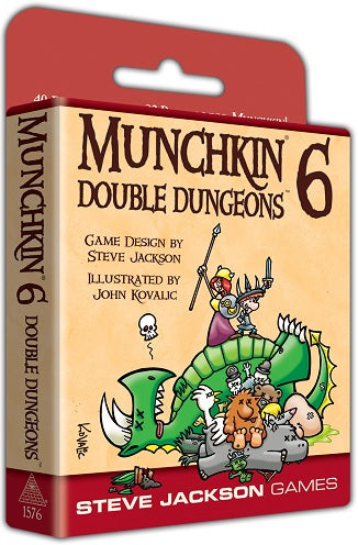 MUNCHKIN 6 DOUBLE DUNGEONS EXPANDED EDITION