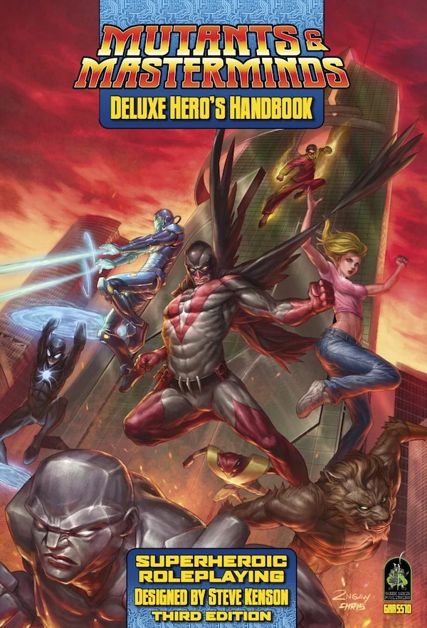 MUTANTS & MASTERMINDS DELUXE HERO'S HANDBOOK