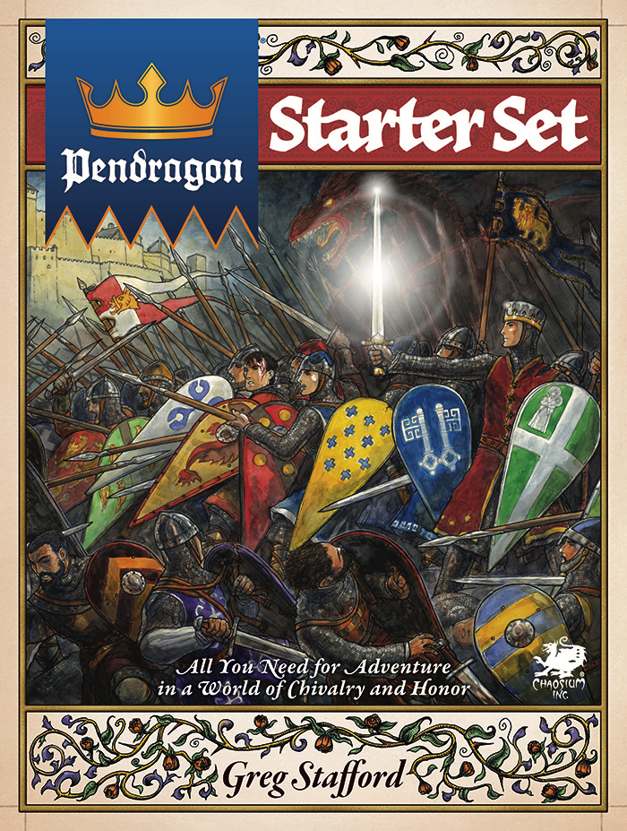 PENDRAGON STARTER SET RELIVE GLORY KING ARTHUR