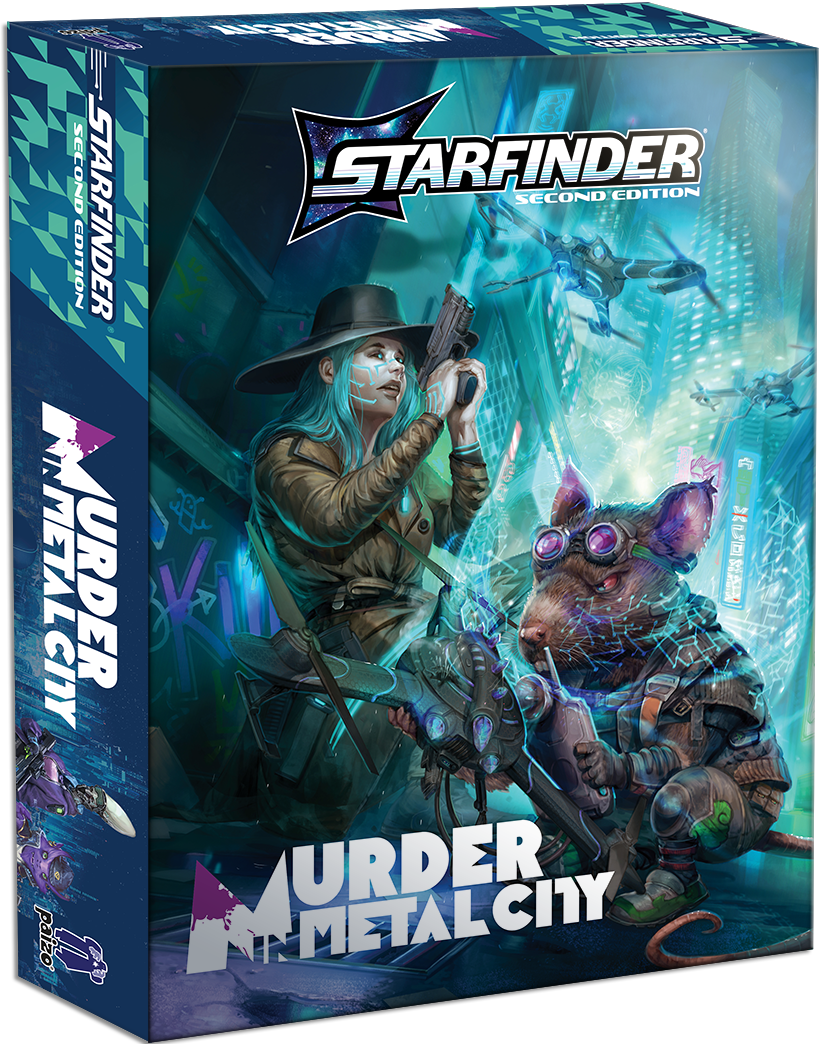 STARFINDER MURDER IN METAL CITY DELUXE ADVENTURE