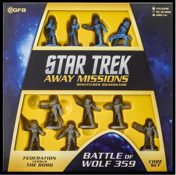 STAR TREK AWAY MISSIONS BATTLE OF WOLF 359 CORE