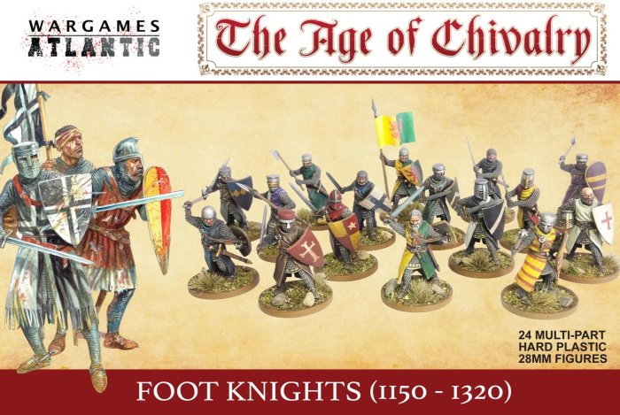Wargames Atlantic: Foot Knights (1150-1320)