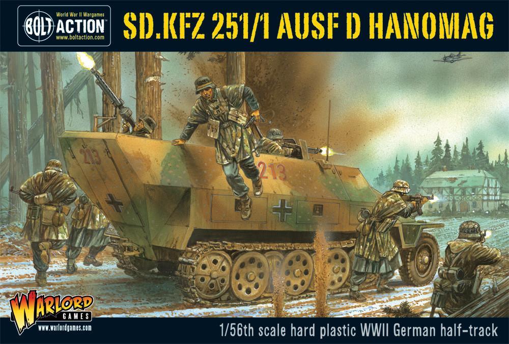 German Sd.Kfz 251/1 ausf D halftrack