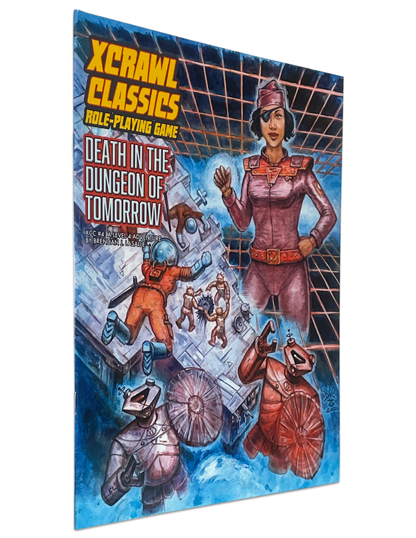 XCC: #4 DEATH IN THE DUNGEON OF TOMORROW