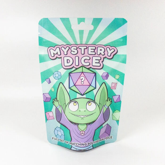 Mystery Dice Goblin - Matching Polyhedral Dice Set - Random Color