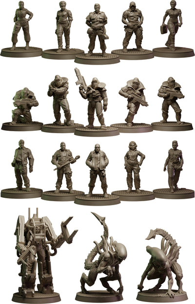 ALIEN RPG: MINIATURES SET RAPTURE PROTOCOL