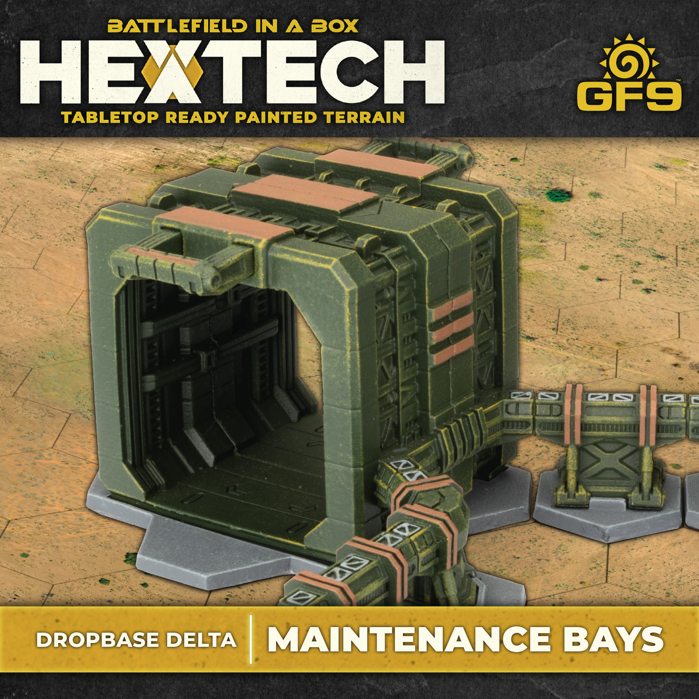 HEXTECH DROPBASE DELTA MAINTENANCE BAYS