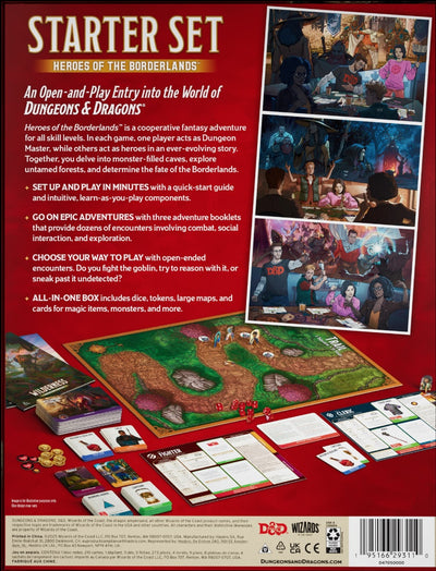 DUNGEONS & DRAGONS: STARTER SET HEROES OF THE BORDERLANDS
