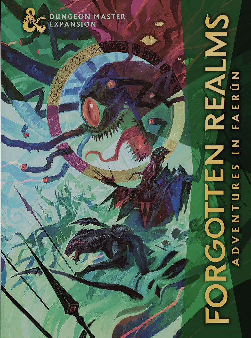 D&D: ADVENTURES IN FAERUN ALTERNATE COVER